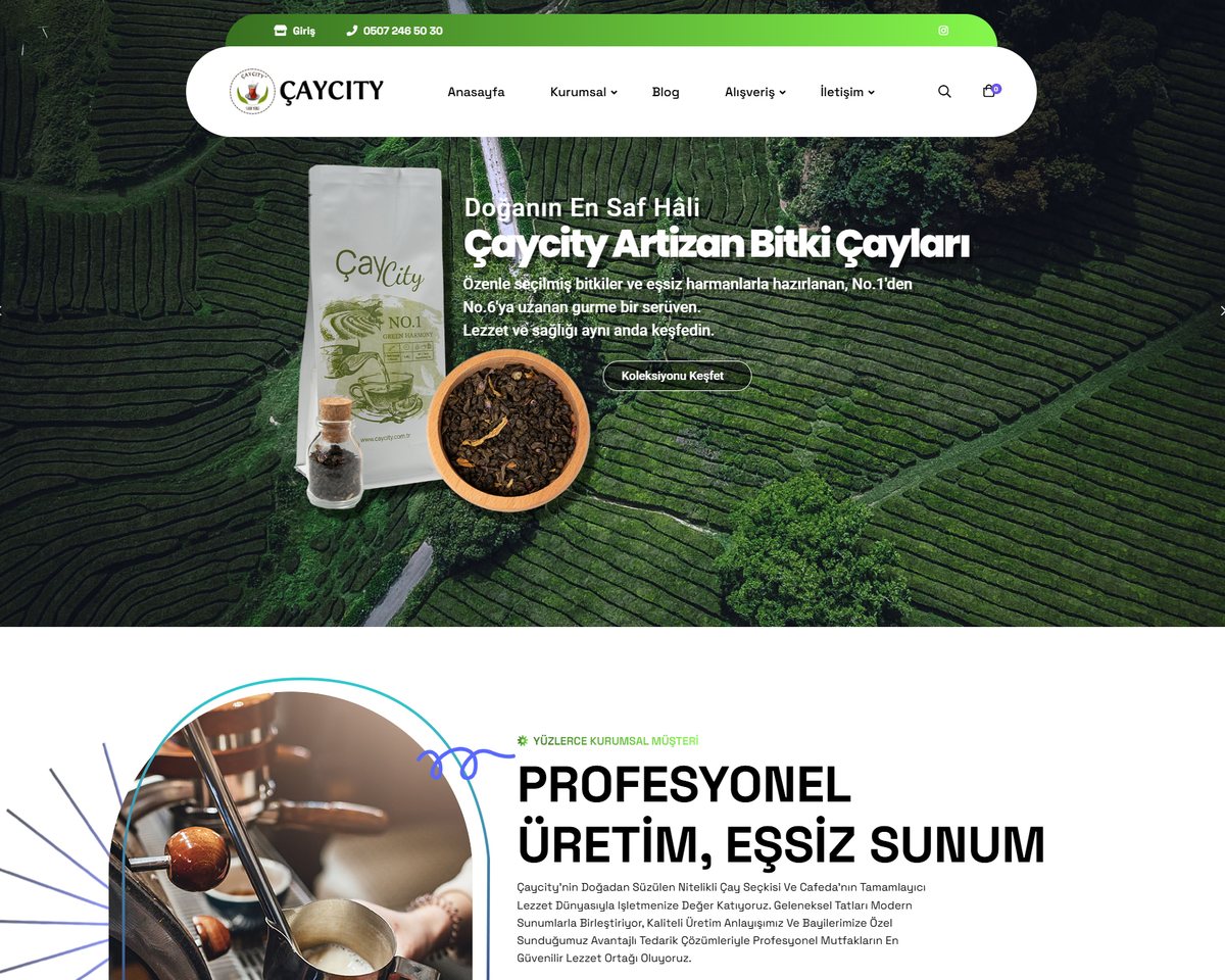 Çay City - CrazyPoint işi