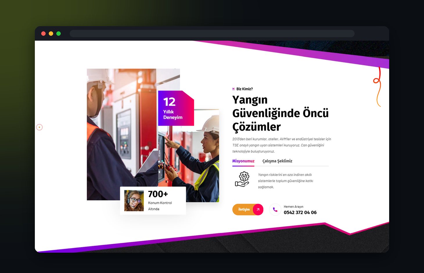 Yangın Uyarı Sistemleri - proje görseli
