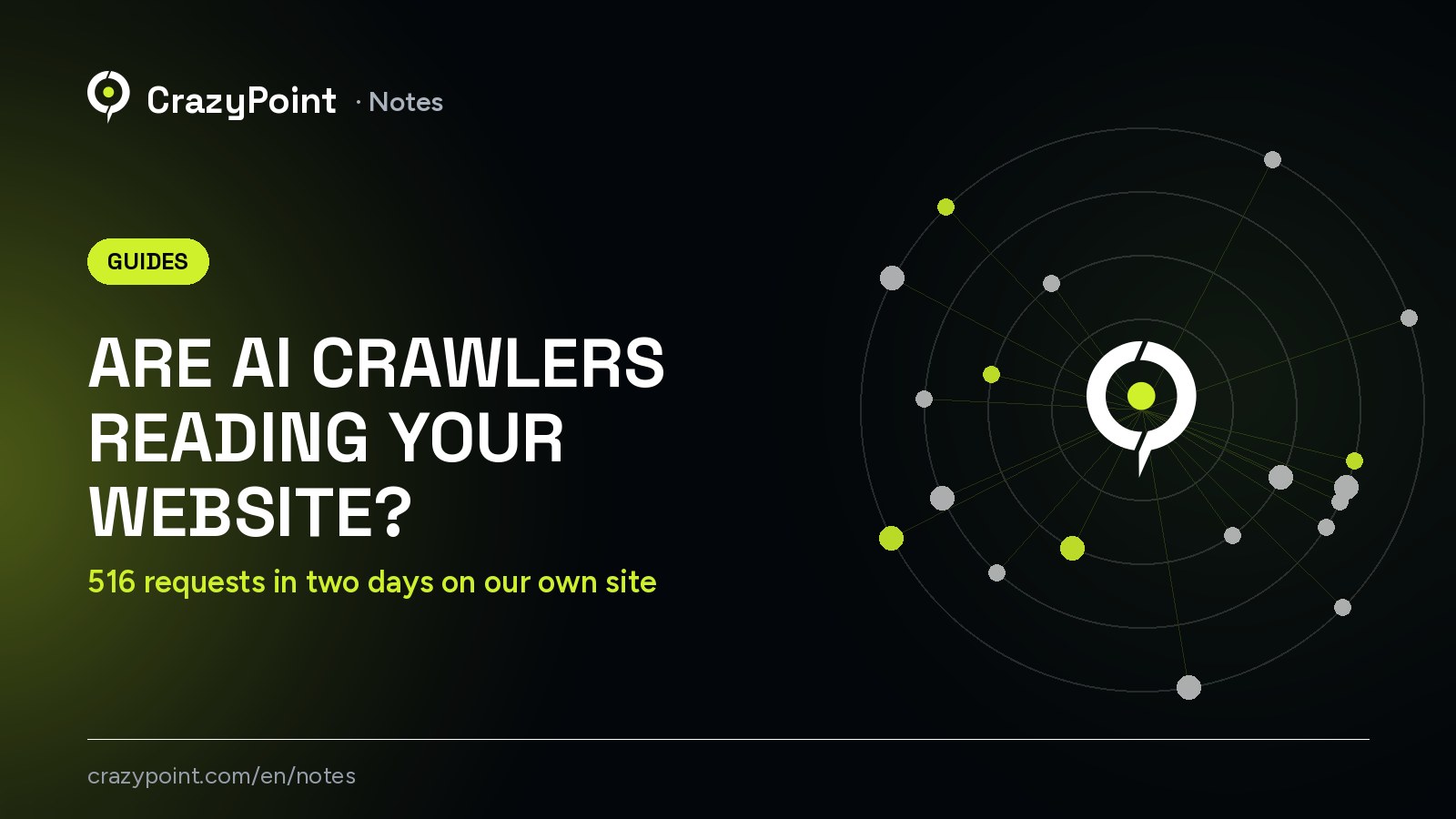 Are AI crawlers reading your website? We measured it on our own site